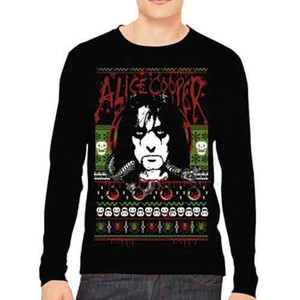 Alice Cooper Unisex Sweatshirt: Holiday 2015 (Black) (Small) Alice Cooper Unisex Sweatshirt: Holiday 2015 (Black) (Small)