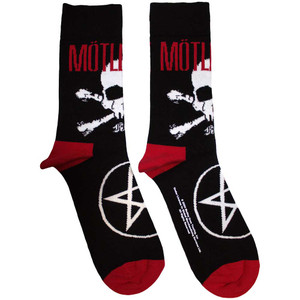 Motley Crue Unisex Ankle Socks: Skull & Crossbones (Black) (UK Size 7 - 11) Motley Crue Unisex Ankle Socks: Skull & Crossbones (Black) (UK Size 7 - 11)