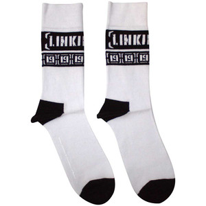Linkin Park Unisex Ankle Socks: LP Repeat (White) (UK Size 7 - 11) Linkin Park Unisex Ankle Socks: LP Repeat (White) (UK Size 7 - 11)