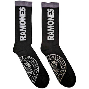 Ramones Unisex Terry Socks: Presidential Seal (Black) (UK Size 7 - 11) Ramones Unisex Terry Socks: Presidential Seal (Black) (UK Size 7 - 11)