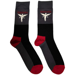 Nirvana Unisex Ankle Socks: In Utero (Charcoal Grey) (UK Size 6 - 11) Nirvana Unisex Ankle Socks: In Utero (Charcoal Grey) (UK Size 6 - 11)