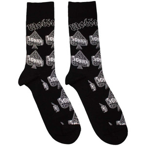 Motorhead Unisex Ankle Socks: Ace Of Spades Repeat (Black) (UK Size 7 - 11) Motorhead Unisex Ankle Socks: Ace Of Spades Repeat (Black) (UK Size 7 - 11)