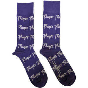 Prince Unisex Ankle Socks: Logo Repeat (Purple) (UK Size 7 - 11) Prince Unisex Ankle Socks: Logo Repeat (Purple) (UK Size 7 - 11)