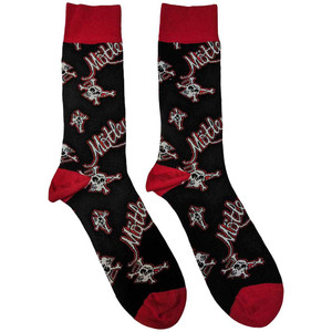 Motley Crue Unisex Ankle Socks: Feelgood Repeat (Black) (UK Size 7 - 11) Motley Crue Unisex Ankle Socks: Feelgood Repeat (Black) (UK Size 7 - 11)