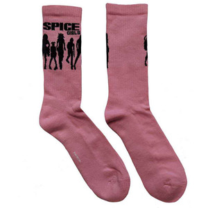 The Spice Girls Unisex Ankle Socks: Silhouette (Pink) (UK Size 7 - 11) The Spice Girls Unisex Ankle Socks: Silhouette (Pink) (UK Size 7 - 11)