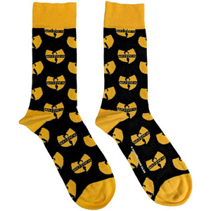 Wu-Tang Clan Unisex Ankle Socks: Logo Repeat (Black) (UK Size 7 - 11) Wu-Tang Clan Unisex Ankle Socks: Logo Repeat (Black) (UK Size 7 - 11)