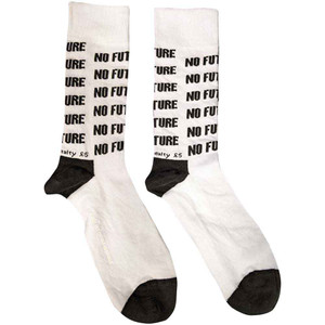 The Sex Pistols Unisex Ankle Socks: No Future (White) (UK Size 7 - 11) The Sex Pistols Unisex Ankle Socks: No Future (White) (UK Size 7 - 11)