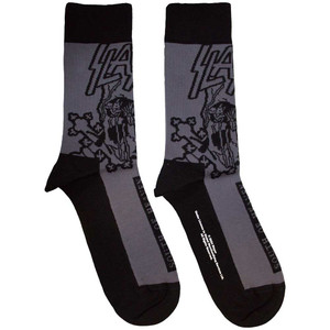 Slayer Unisex Ankle Socks: South Of Heaven Mono (Charcoal Grey) (UK Size 7 - 11) Slayer Unisex Ankle Socks: South Of Heaven Mono (Charcoal Grey) (UK Size 7 - 11)
