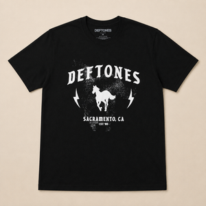 Deftones Unisex T-Shirt: Electric Pony (Black)