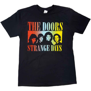 The Doors Unisex T-Shirt: Strange Days (Black) The Doors Unisex T-Shirt: Strange Days (Black)