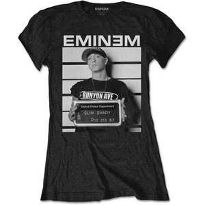 Eminem Ladies T-Shirt: Arrest (Black) Eminem Ladies T-Shirt: Arrest (Black)