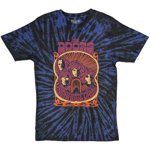 The Doors Unisex T-Shirt: Strange Days (Blue) (Wash Collection) The Doors Unisex T-Shirt: Strange Days (Blue) (Wash Collection)