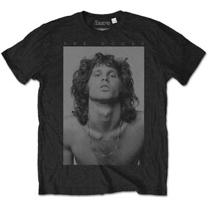 The Doors Unisex T-Shirt: Jim Beads Boyfriend (Black) The Doors Unisex T-Shirt: Jim Beads Boyfriend (Black)