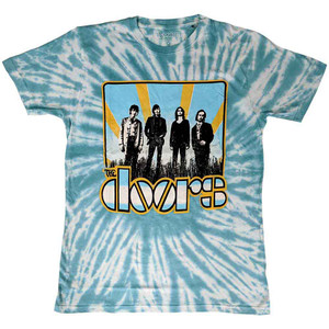 The Doors Unisex T-Shirt: Waiting For The Sun (Light Blue) (Wash Collection) The Doors Unisex T-Shirt: Waiting For The Sun (Light Blue) (Wash Collection)
