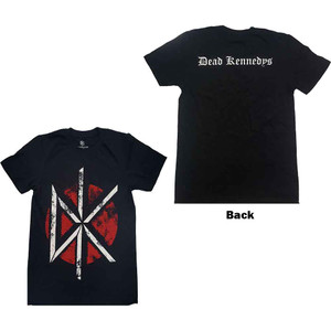Dead Kennedys Unisex T-Shirt: Vintage Logo (Black) (Back Print) Dead Kennedys Unisex T-Shirt: Vintage Logo (Black) (Back Print)