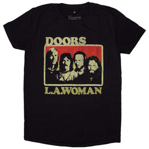 The Doors Unisex T-Shirt: LA Woman (Black) The Doors Unisex T-Shirt: LA Woman (Black)