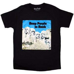 Deep Purple Unisex T-Shirt: In Rock (Black) Deep Purple Unisex T-Shirt: In Rock (Black)