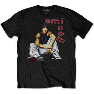 Eminem Unisex T-Shirt: Letters (Black) Eminem Unisex T-Shirt: Letters (Black)