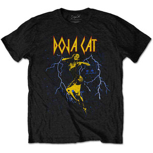 Doja Cat Unisex T-Shirt: Lightning Planet Her (Black) Doja Cat Unisex T-Shirt: Lightning Planet Her (Black)