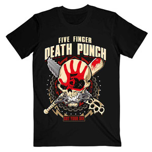 Five Finger Death Punch Unisex T-Shirt: Zombie Kill (Black)