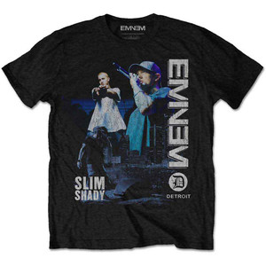 Eminem Unisex T-Shirt: Detroit (Black) Eminem Unisex T-Shirt: Detroit (Black)
