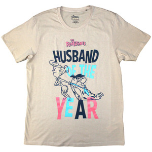 The Flintstones Unisex T-Shirt: Husband Of The Year (Sand) The Flintstones Unisex T-Shirt: Husband Of The Year (Sand)