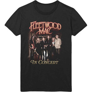 Fleetwood Mac Unisex T-Shirt: In Concert (Black) Fleetwood Mac Unisex T-Shirt: In Concert (Black)