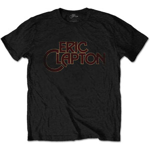 Eric Clapton Unisex T-Shirt: Big C Logo (Black) Eric Clapton Unisex T-Shirt: Big C Logo (Black)
