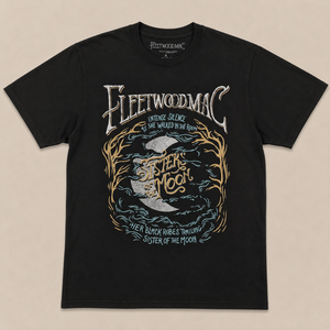 Fleetwood Mac Unisex T-Shirt: Sisters Of The Moon (Black)