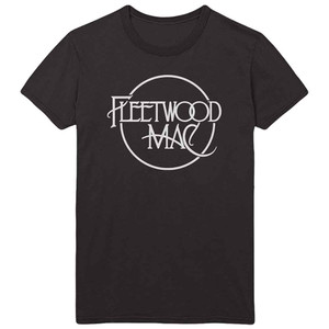 Fleetwood Mac Unisex T-Shirt: Classic Logo (Black) Fleetwood Mac Unisex T-Shirt: Classic Logo (Black)