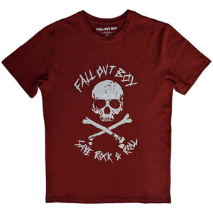 Fall Out Boy Unisex T-Shirt: Save R&R (Red) Fall Out Boy Unisex T-Shirt: Save R&R (Red)