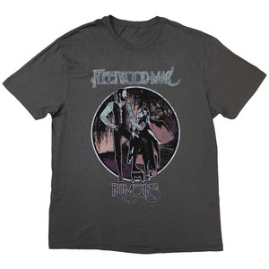 Fleetwood Mac Unisex T-Shirt: Rumours Vintage (Charcoal Grey) Fleetwood Mac Unisex T-Shirt: Rumours Vintage (Charcoal Grey)