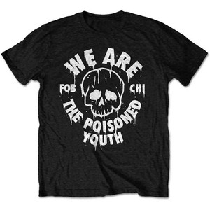 Fall Out Boy Unisex T-Shirt: Poisoned Youth (Black) Fall Out Boy Unisex T-Shirt: Poisoned Youth (Black)