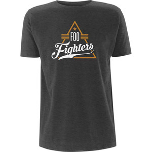 Foo Fighters Unisex T-Shirt: Triangle (Heather Grey) Foo Fighters Unisex T-Shirt: Triangle (Heather Grey)