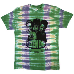 Green Day Unisex T-Shirt: Trio (Green) (Wash Collection) Green Day Unisex T-Shirt: Trio (Green) (Wash Collection)