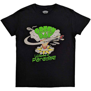 Green Day Unisex T-Shirt: Welcome to Paradise (Black) Green Day Unisex T-Shirt: Welcome to Paradise (Black)