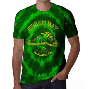 Green Day Unisex T-Shirt: All Stars (Green) (Wash Collection) Green Day Unisex T-Shirt: All Stars (Green) (Wash Collection)
