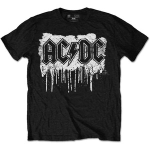 AC/DC Unisex T-Shirt: Dripping With Excitement (Black) AC/DC Unisex T-Shirt: Dripping With Excitement (Black)
