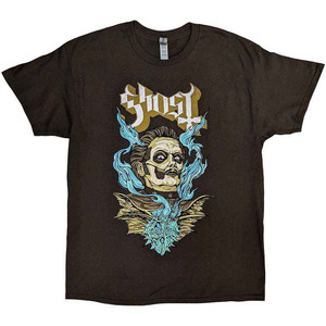 Ghost Unisex T-Shirt: Heart Hypnosis (Brown) Ghost Unisex T-Shirt: Heart Hypnosis (Brown)