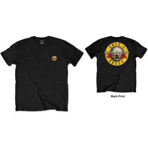 Guns N' Roses Unisex Retail Pack T-Shirt: Classic Logo (Black) (Back Print) Guns N' Roses Unisex Retail Pack T-Shirt: Classic Logo (Black) (Back Print)