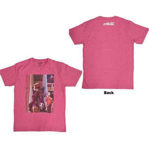 Gorillaz Unisex T-Shirt: The Static Channel (Pink) (Back Print) Gorillaz Unisex T-Shirt: The Static Channel (Pink) (Back Print)