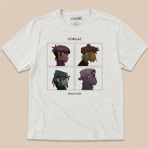 Gorillaz Unisex T-Shirt: Demon Days (White)