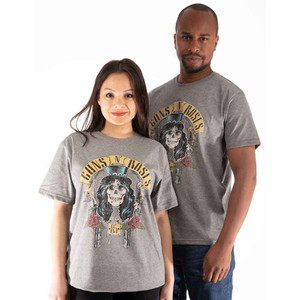 Guns N' Roses Unisex T-Shirt: Slash '85 (Grey) Guns N' Roses Unisex T-Shirt: Slash '85 (Grey)