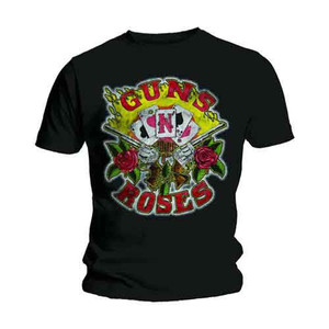 Guns N' Roses Unisex T-Shirt: Cards (Black) Guns N' Roses Unisex T-Shirt: Cards (Black)