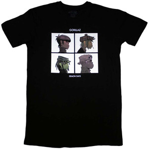Gorillaz Ladies T-Shirt Dress: Demon Days (Black) Gorillaz Ladies T-Shirt Dress: Demon Days (Black)
