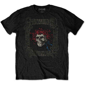 Grateful Dead Unisex T-Shirt: Bertha with Logo Box (Black) Grateful Dead Unisex T-Shirt: Bertha with Logo Box (Black)