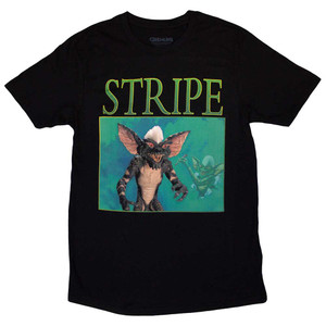 Gremlins Unisex T-Shirt: Stripe Homage (Black) Gremlins Unisex T-Shirt: Stripe Homage (Black)