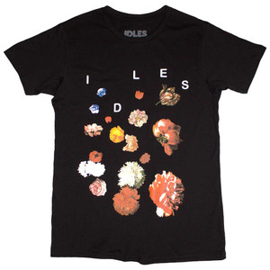 Idles Unisex T-Shirt: Flowers (Black) Idles Unisex T-Shirt: Flowers (Black)