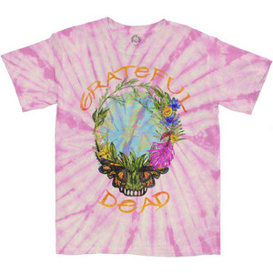 Grateful Dead Unisex T-Shirt: Forest Dead (Pink) (Wash Collection) Grateful Dead Unisex T-Shirt: Forest Dead (Pink) (Wash Collection)