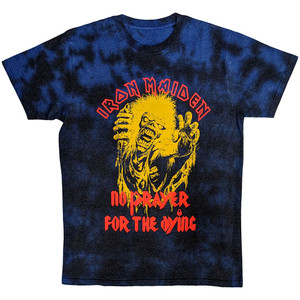 Iron Maiden Unisex T-Shirt: No Prayer For The Dying (Navy Blue) (Wash Collection) Iron Maiden Unisex T-Shirt: No Prayer For The Dying (Navy Blue) (Wash Collection)
